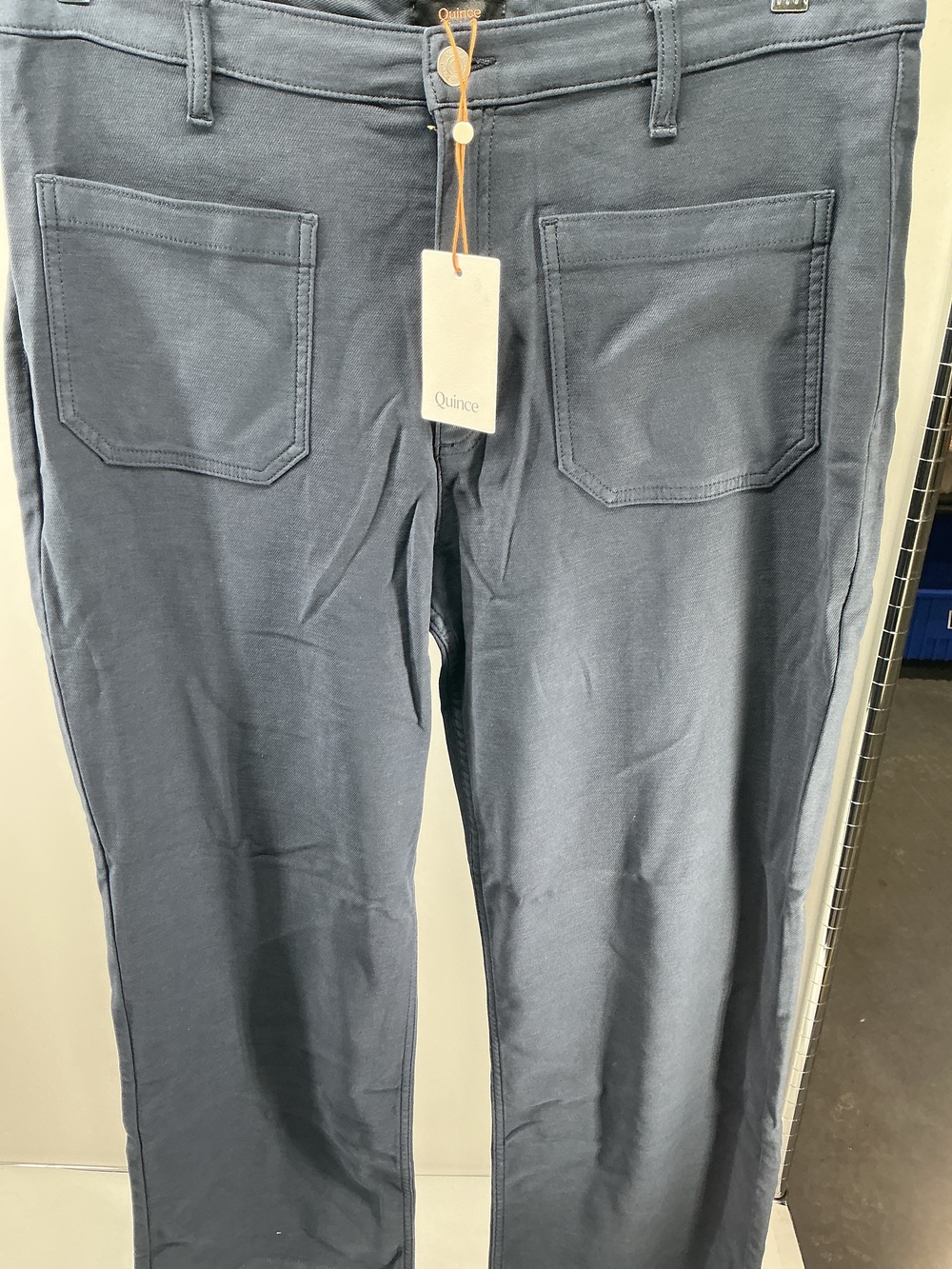 French Terry Wide Leg Pants - 30"